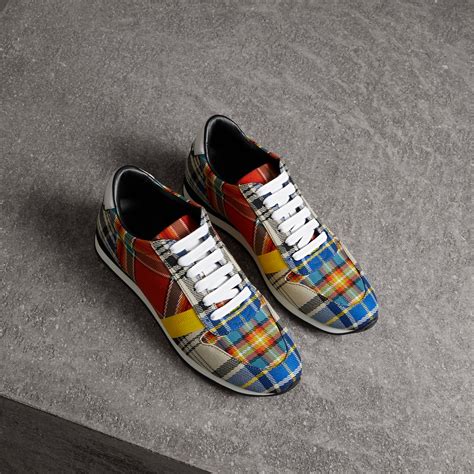 burberry tartan sneakers|who founded burberry.